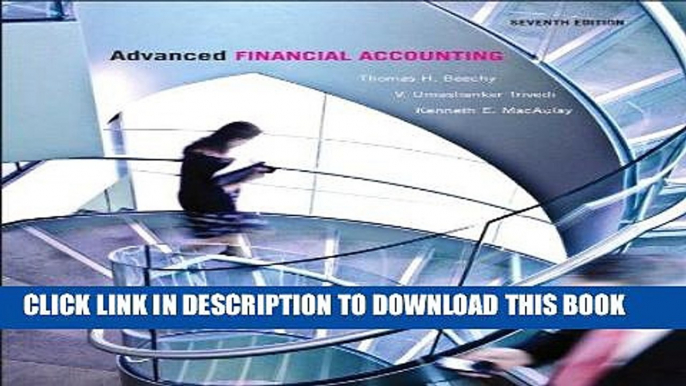 [Free Read] Advanced Financial Accounting (7th Edition) Free Online