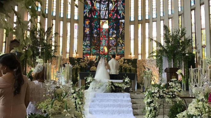 Maine and Alden’s Wedding_  The Church by Jason Magbanua