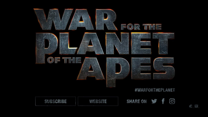 WAR FOR THE PLANET OF THE APES Official Teaser Trailer 2017 HD