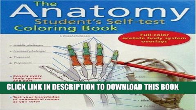 [New] PDF The Anatomy Student s Self-Test Coloring Book Free Read