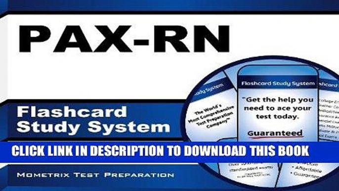 [PDF] PAX-RN Flashcard Study System: Nursing Test Practice Questions   Review for the NLN