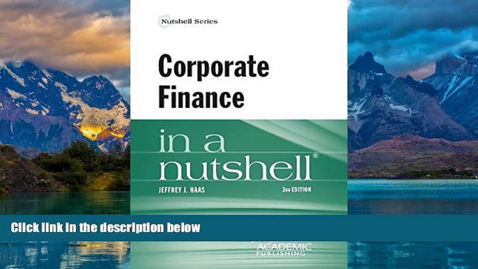 Big Deals  Corporate Finance in a Nutshell  Full Ebooks Most Wanted