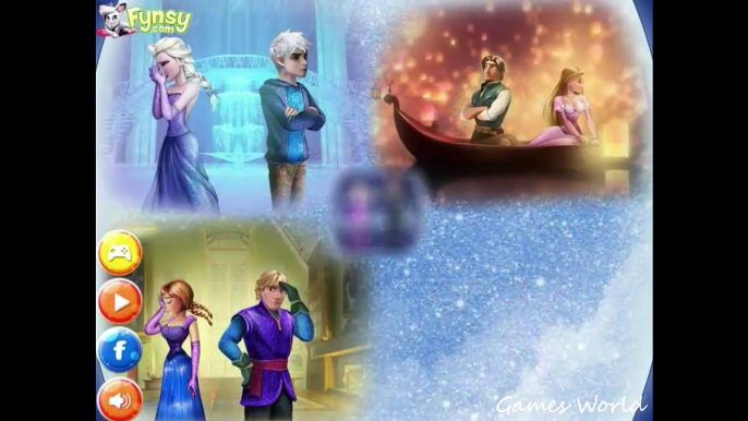 Disney Princess Elsa, Anna, Tangled Valentines Day Problem - Disney Princess Games