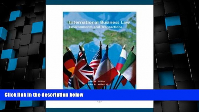 Big Deals  International Business Law  Best Seller Books Most Wanted