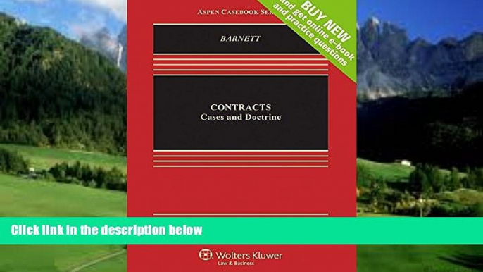 Big Deals  Contracts: Cases and Doctrines (Aspen Casebook Series), 5th Edition  Full Ebooks Best