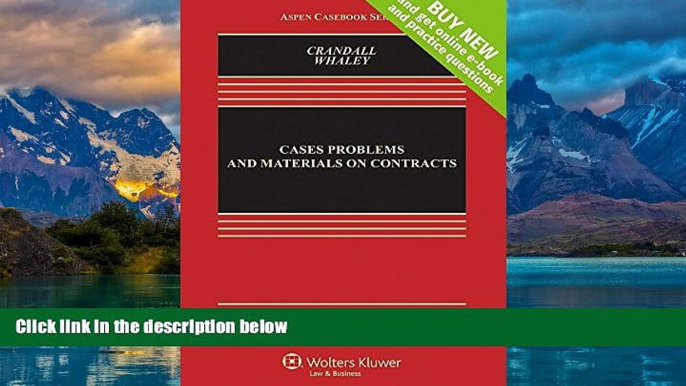 Books to Read  Cases, Problems, and Materials on Contracts [Connected Casebook] (Aspen Casebook)