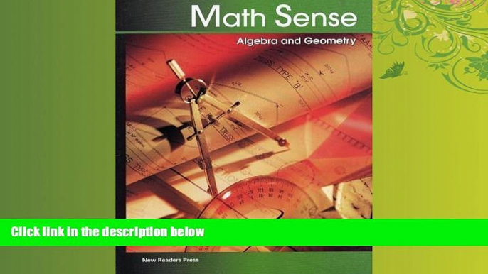 Choose Book Algebra and Geometry (Math Sense)