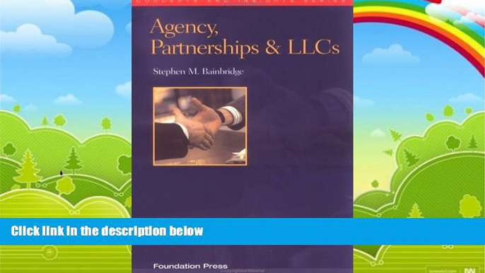 Books to Read  Agency, Partnerships   LLCs (Concepts   Insights) (Concepts and Insights)  Full