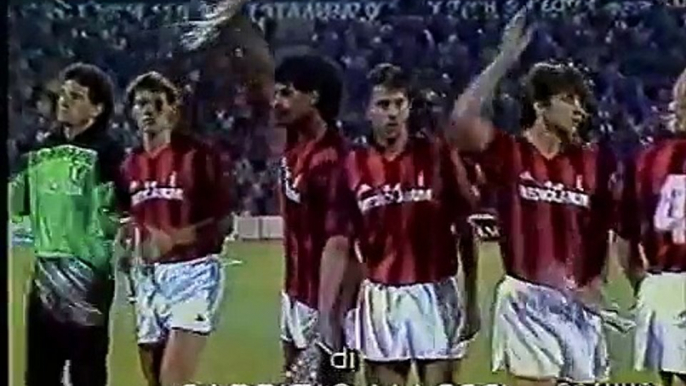 07.09.1988 - 1988-1989 European Champion Clubs' Cup 1st Round 1st Leg Vitosha Sofia 0-2 AC Milan