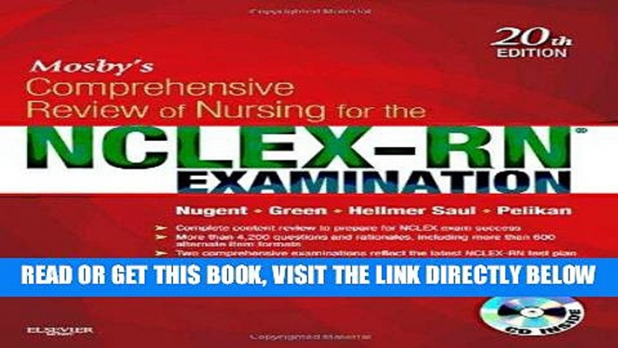 [BOOK] PDF Mosby s Comprehensive Review of Nursing for the NCLEX-RNÂ® Examination, 20e (Mosby s