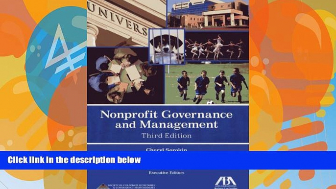 Books to Read  Nonprofit Governance and Management  Full Ebooks Most Wanted