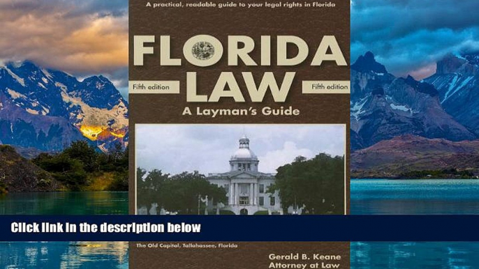 Books to Read  Florida Law (Florida Law: A Layman s Guide)  Best Seller Books Most Wanted