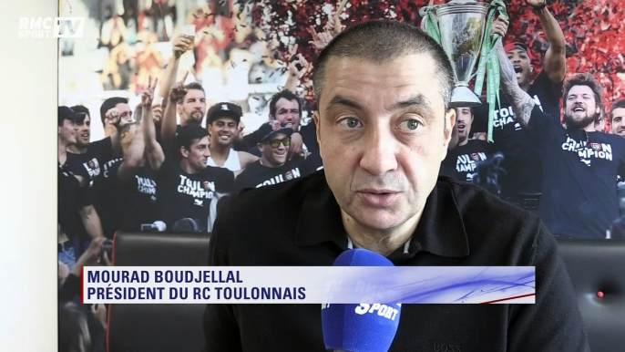 Boudjellal : "Je croyais beaucoup en Diego Dominguez"