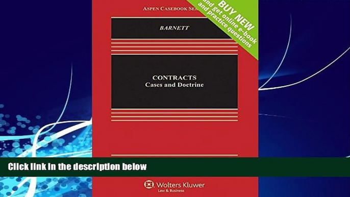 Books to Read  Contracts: Cases and Doctrines (Aspen Casebook Series), 5th Edition  Full Ebooks