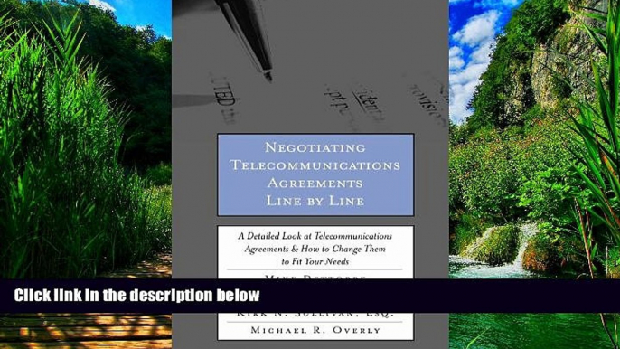 Big Deals  Negotiating Telecommunications Agreements Line by Line  Best Seller Books Most Wanted