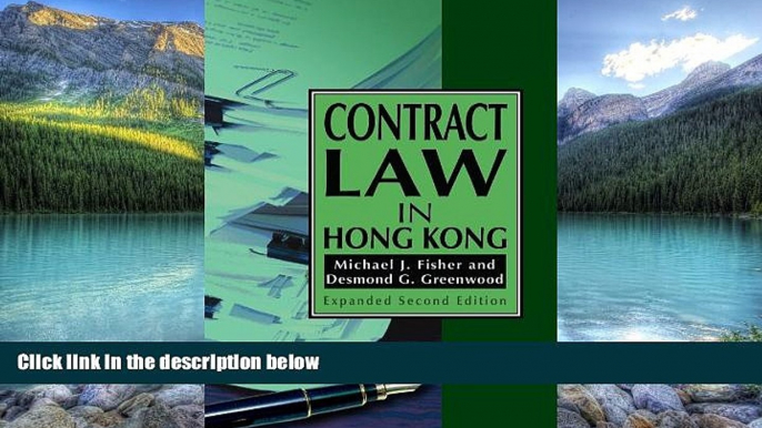 Big Deals  Contract Law in Hong Kong (Hong Kong University Press Law Series)  Best Seller Books