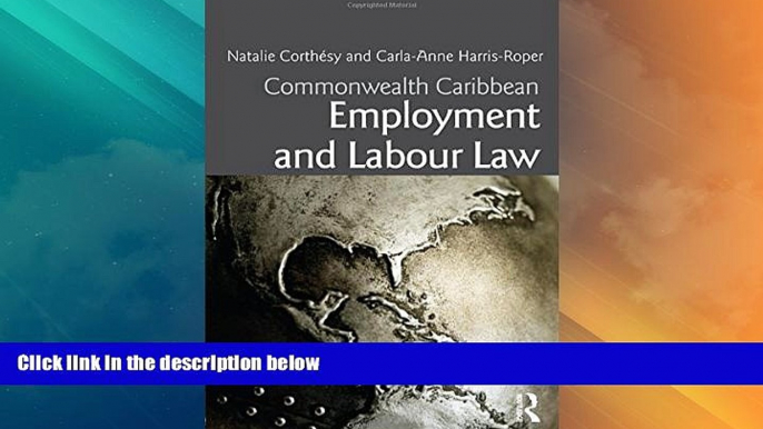 Big Deals  Commonwealth Caribbean Employment and Labour Law (Commonwealth Caribbean Law)  Full