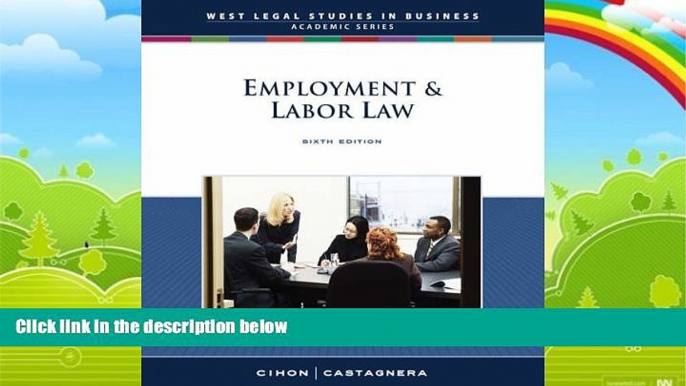 Big Deals  Employment and Labor Law  Full Ebooks Most Wanted