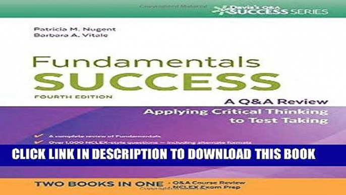 [PDF] Fundamentals Success: A Q A Review Applying Critical Thinking to Test Taking Popular