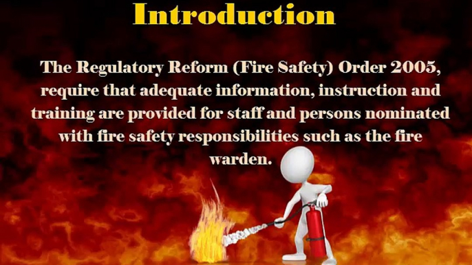 FIRE WARDEN TRAINING & FIRE AWARENESS TRAINING