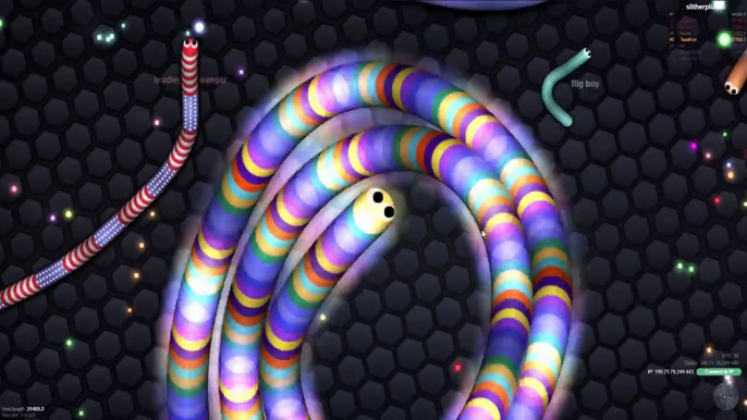 Slither.io - The Highest Risky Plays 2  Slitherio Epic Moments