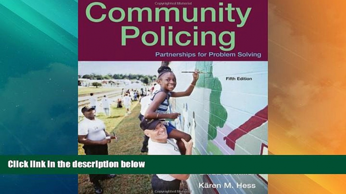 Big Deals  Community Policing: Partnerships for Problem Solving  Best Seller Books Best Seller