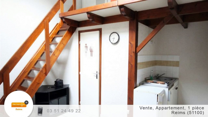 A vendre - Appartement - Reims (51100) - 1 pièce - 25m²