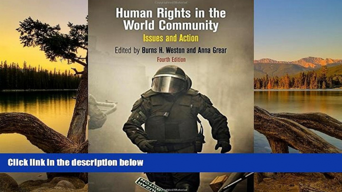 Big Deals  Human Rights in the World Community: Issues and Action (Pennsylvania Studies in Human