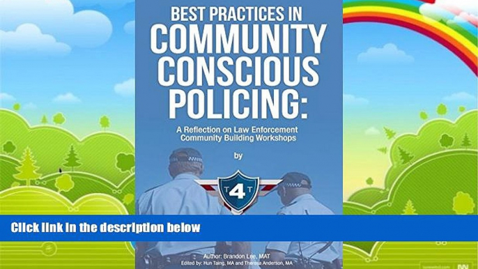 Books to Read  Best Practices in Community Conscious Policing: A Reflection on Law Enforcement