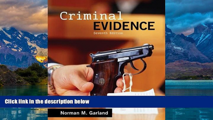 Big Deals  Criminal Evidence  Full Ebooks Most Wanted