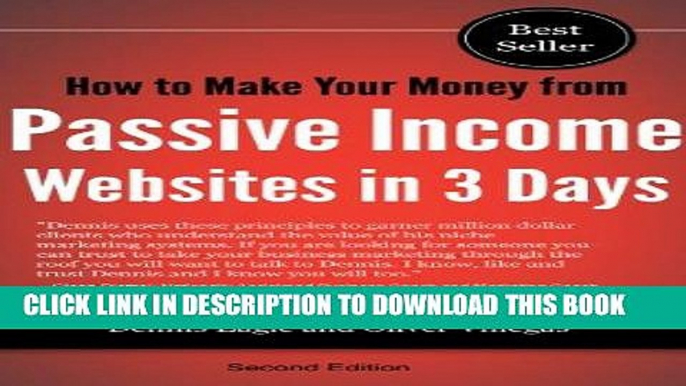 Ebook How to Make Your Money from Passive Income Websites in 3 Days (How to Make Money Making