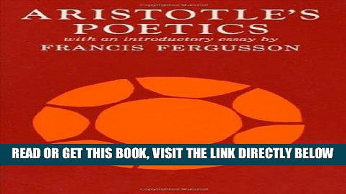 [READ] EBOOK Aristotle s Poetics (Dramabook,) ONLINE COLLECTION