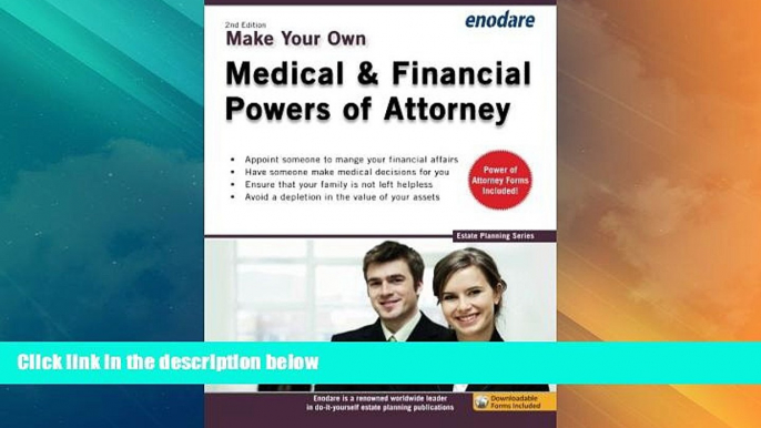 Big Deals  Make Your Own Medical   Financial Powers of Attorney  Best Seller Books Most Wanted