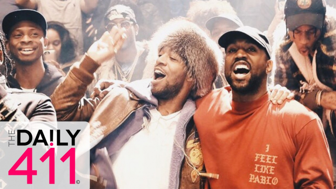 Kanye West Shows Support For Kid Cudi During Saint Pablo Tour