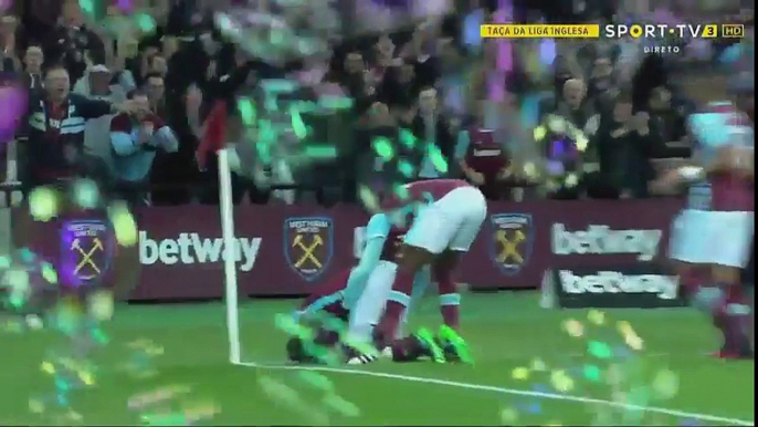 West Ham vs Chelsea 2-1 All Goals & Full Highlights - EFL Cup 26-10-2016 HD