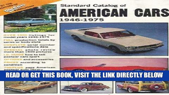 [READ] EBOOK STANDARD CATALOG OF AMERICAN CARS 1946-1975 ONLINE COLLECTION