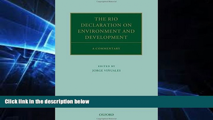 Full [PDF]  The Rio Declaration on Environment and Development: A Commentary (Oxford Commentaries