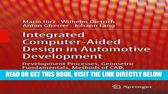 [READ] EBOOK Integrated Computer-Aided Design in Automotive Development: Development Processes,