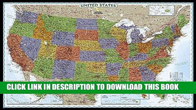 Read Now United States Decorator [Enlarged and Laminated] (National Geographic Reference Map)