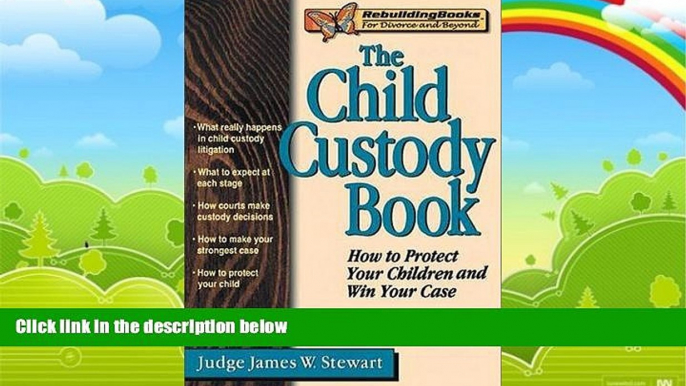 Big Deals  The Child Custody Book: How to Protect Your Children and Win Your Case (Rebuilding