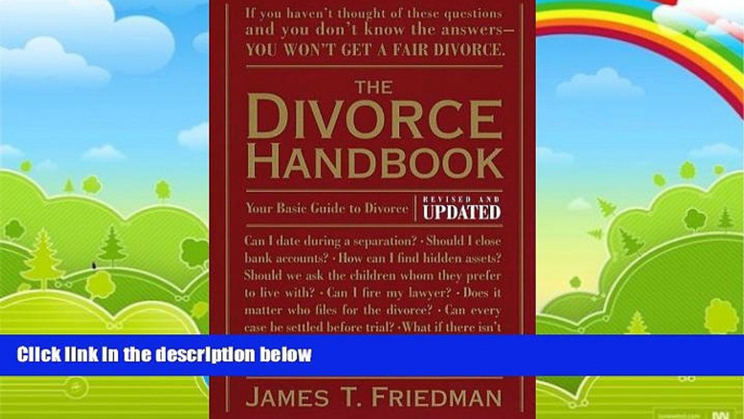 Big Deals  The Divorce Handbook: Your Basic Guide to Divorce (Revised and Updated)  Best Seller