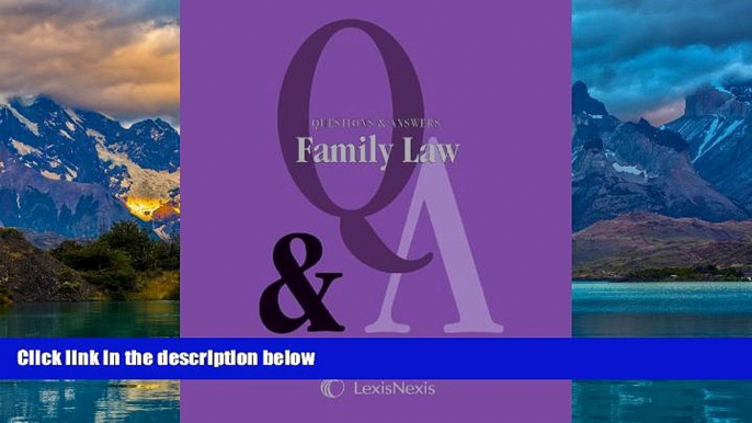 Big Deals  Questions and Answers: Family Law (Questions   Answers)  Best Seller Books Most Wanted