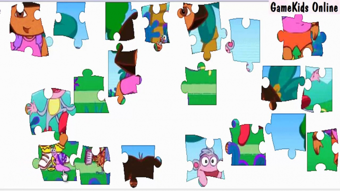 Dora the Explorer Jigsaw Puzzle -  Puzzle games for children to play