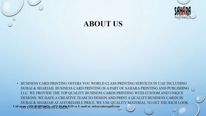 Top Quality Offset, UV, Brochure and Envelope Printing in Dubai & Sharjah