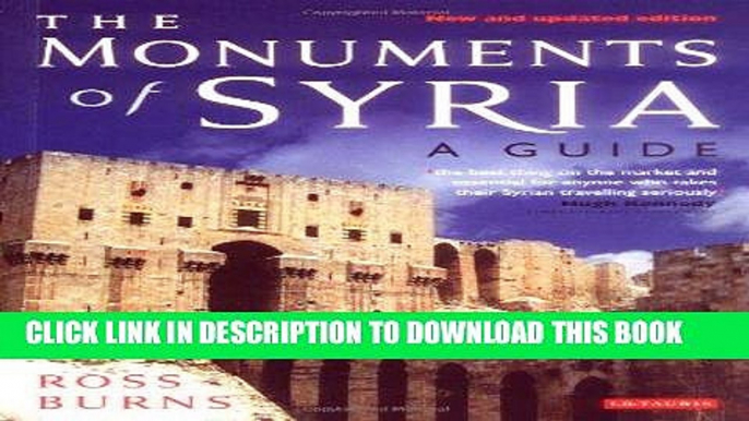 Ebook The Monuments of Syria Free Read