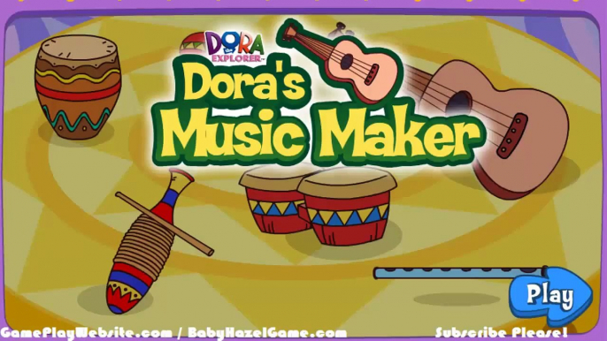 Doras Music Maker - Dora Games for Baby and Girls - Online Game for Children