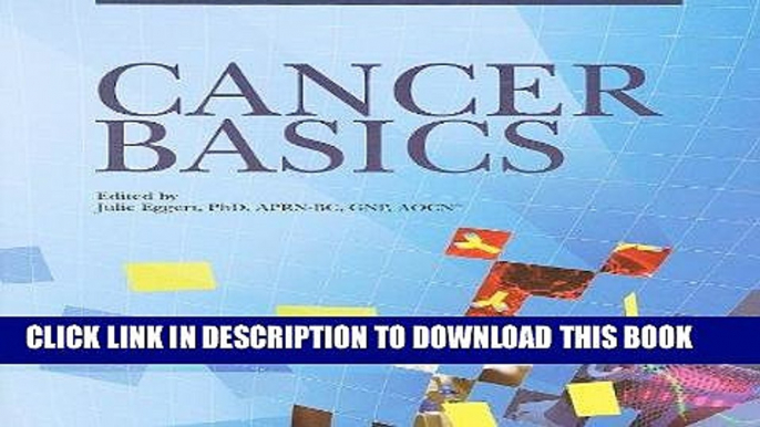 [FREE] EBOOK Cancer Basics ONLINE COLLECTION