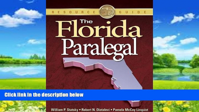 Big Deals  The Florida Paralegal (Paralegal Reference Materials)  Best Seller Books Most Wanted