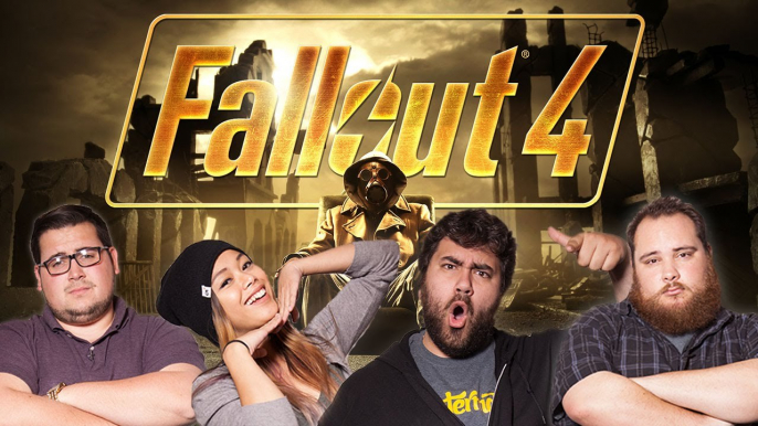 Let's Play FALLOUT 4 with BigMacNation, EatMyDiction, The Completionist, and MissesMae