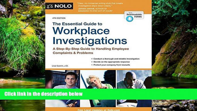 Must Have  Essential Guide to Workplace Investigations, The: A Step-By-Step Guide to Handling